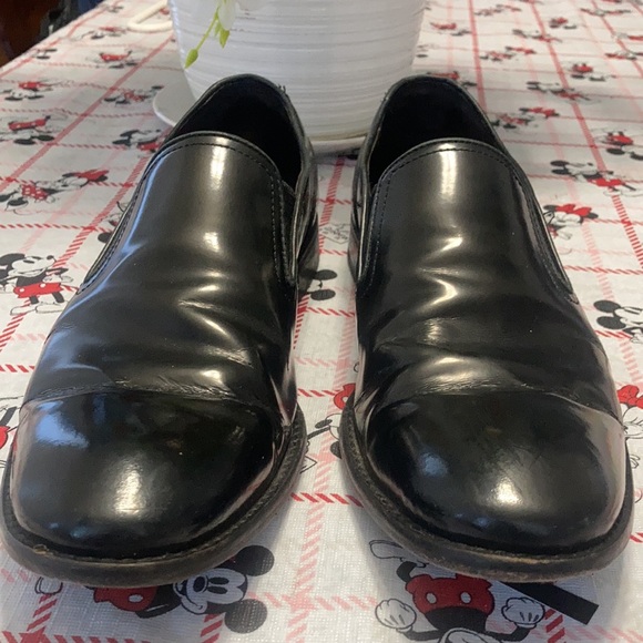 JOHN VARVATOS  DRESS BLACK SHOES. - Picture 3 of 12